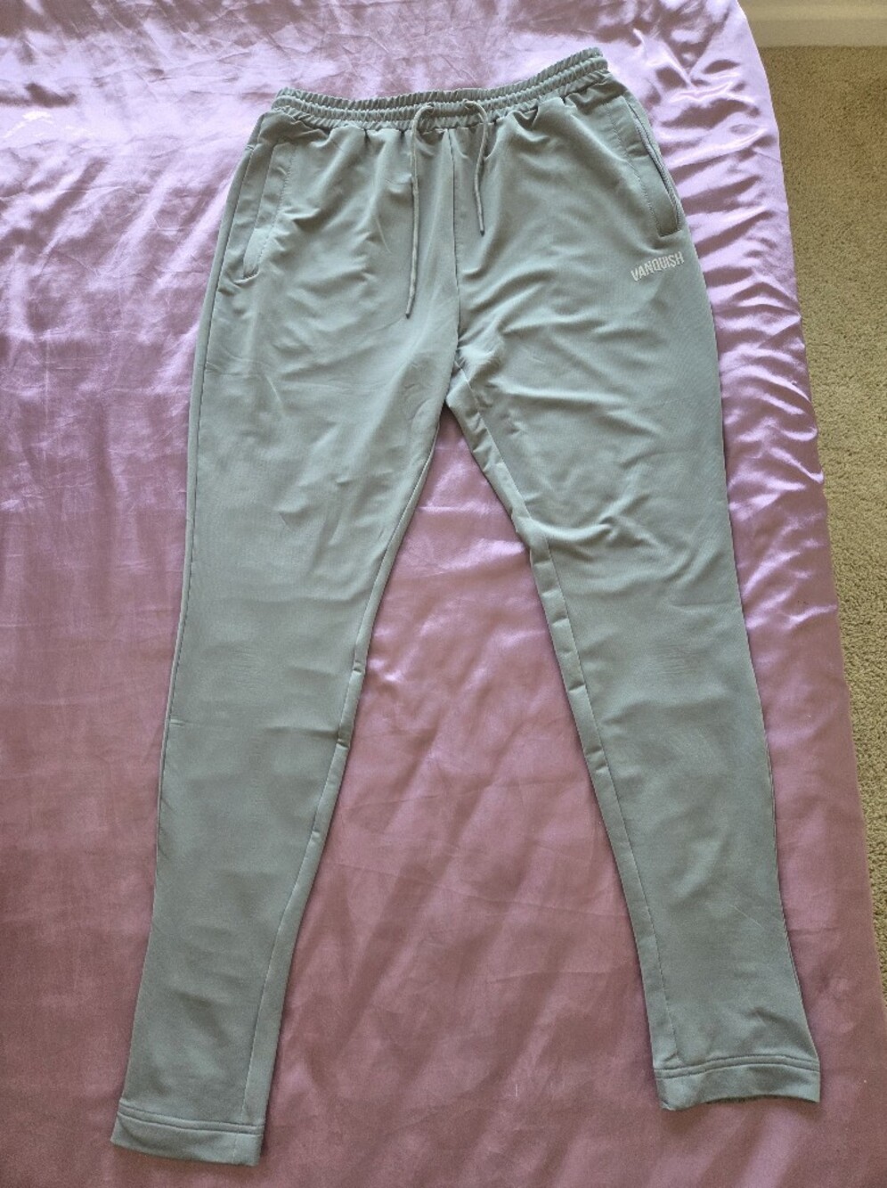 Mens Vanquish Essential Steel Grey Sweatpants